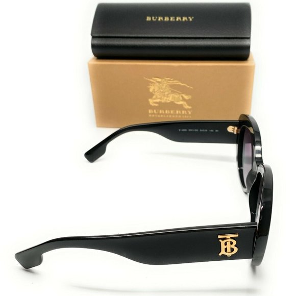 Burberry Women\'s Black Grey Gradient Sunglasses